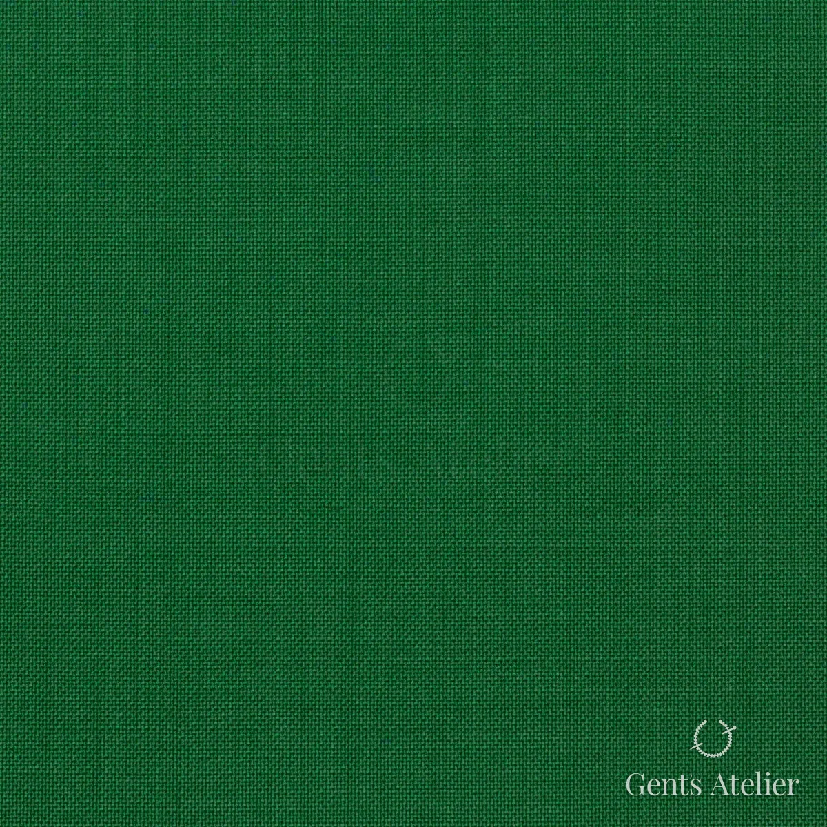 Костюм из Scabal 1501163 — насыщенный зелёный (изумрудно-травяной), 100%WO