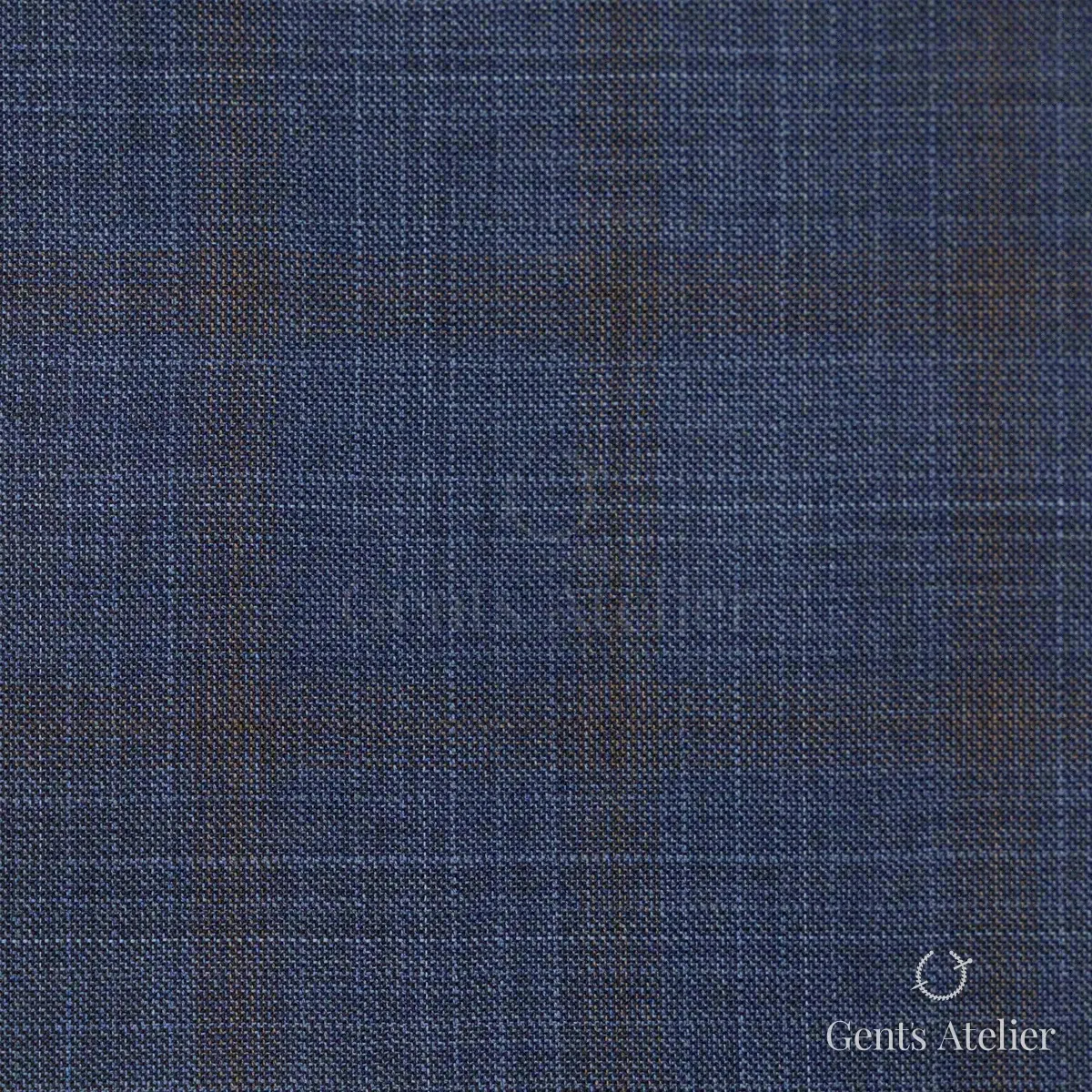Костюм из Scabal 1502306 — синий, 100%WO