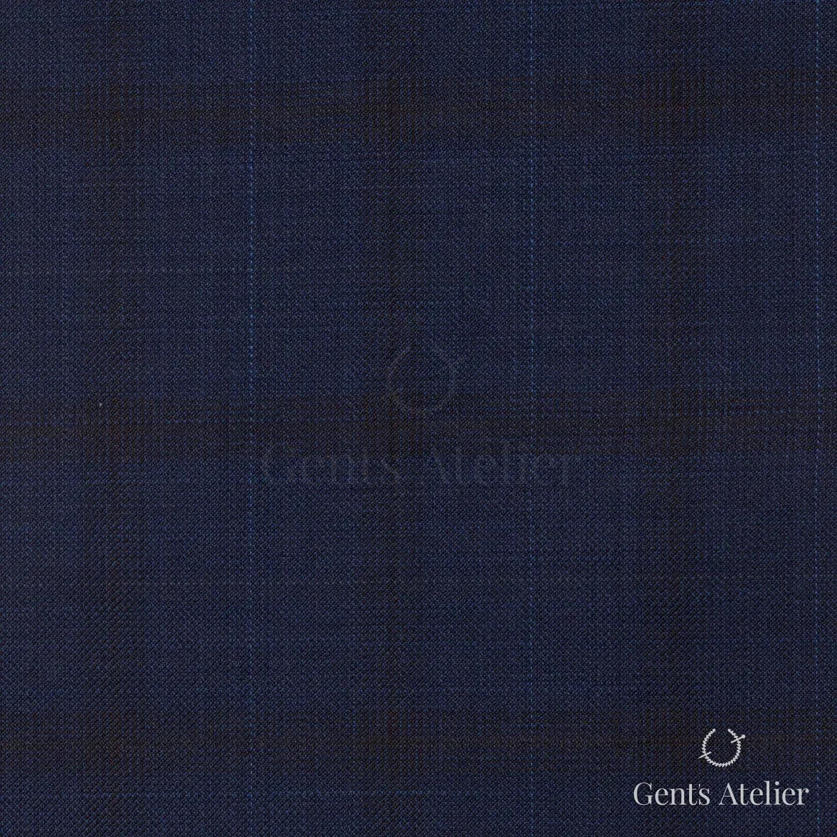 Костюм из Scabal 1502307 — тёмно-синий, 100%WO