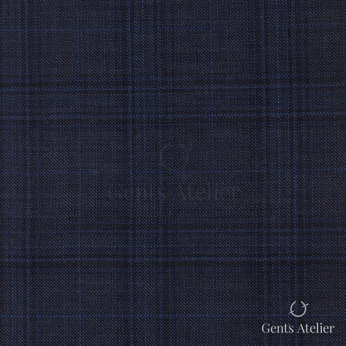 Костюм из Scabal 1502316 — синий, 100%WO