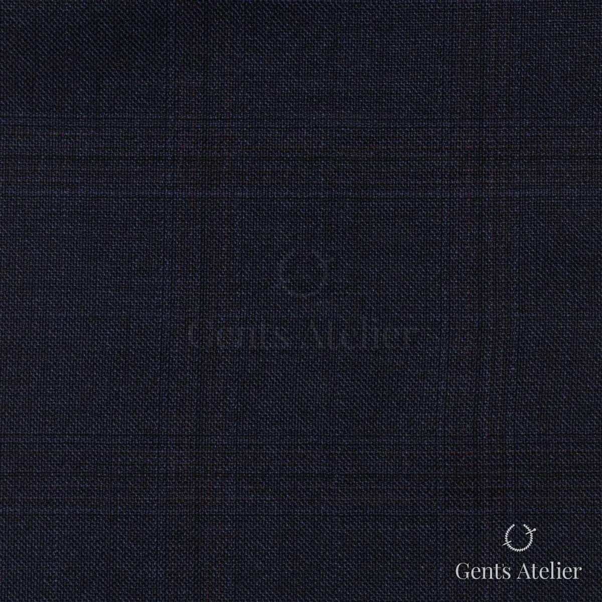 Костюм из Scabal 1502319 — тёмно-синий, 100%WO
