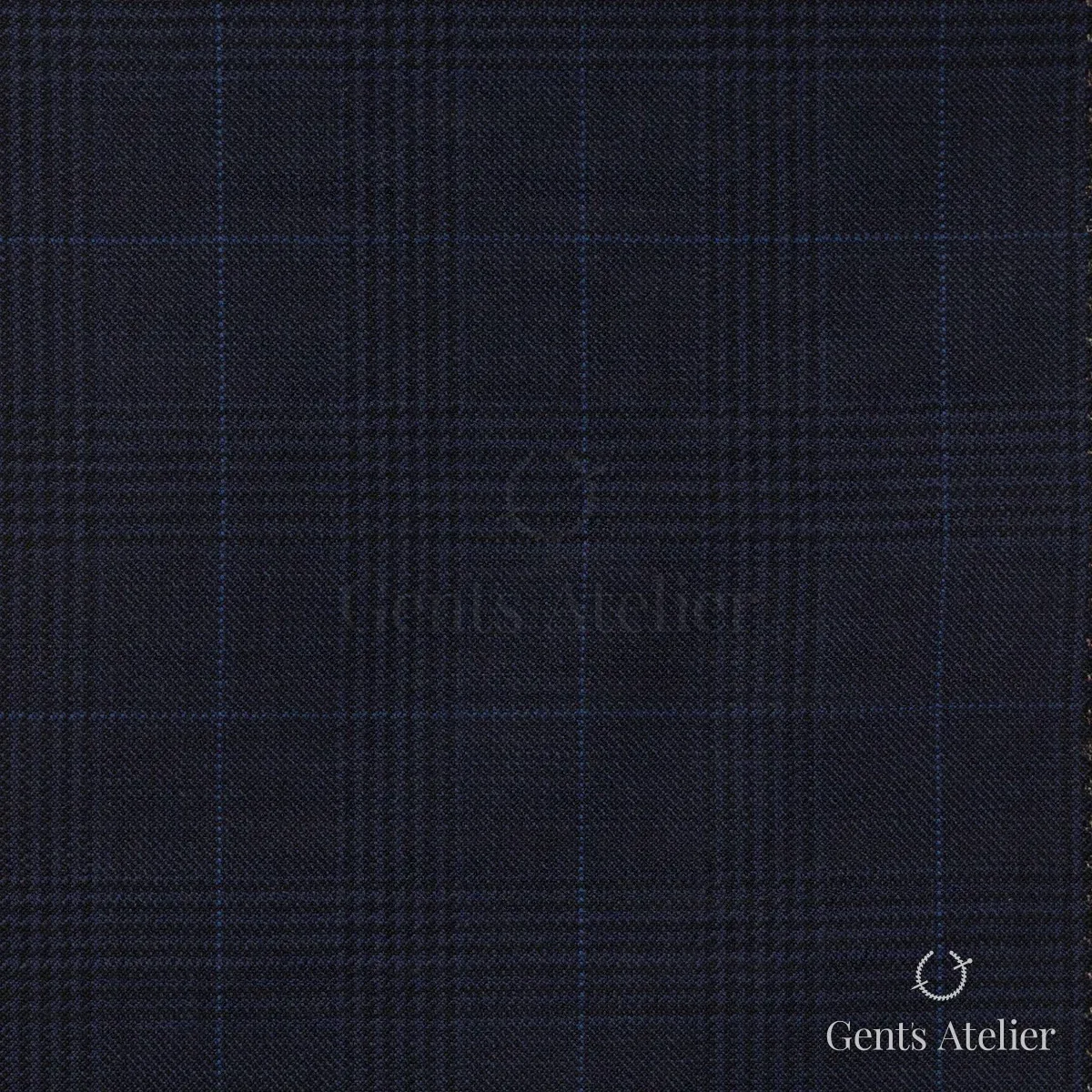 Костюм из Scabal 1502327 — тёмно-синий, 100%WO