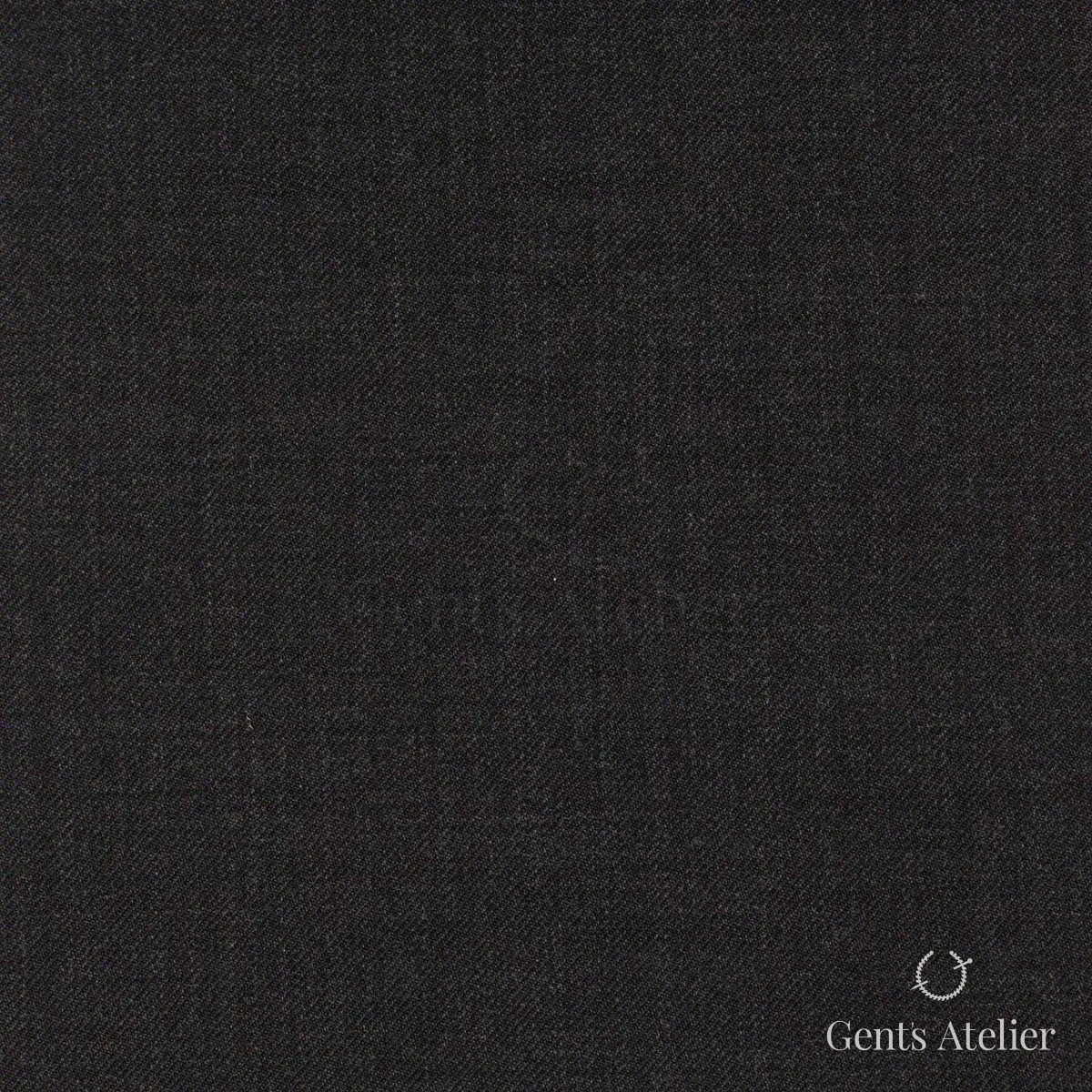 Костюм из Scabal 1502380 — тёмно-коричнево-серый, 100%WO
