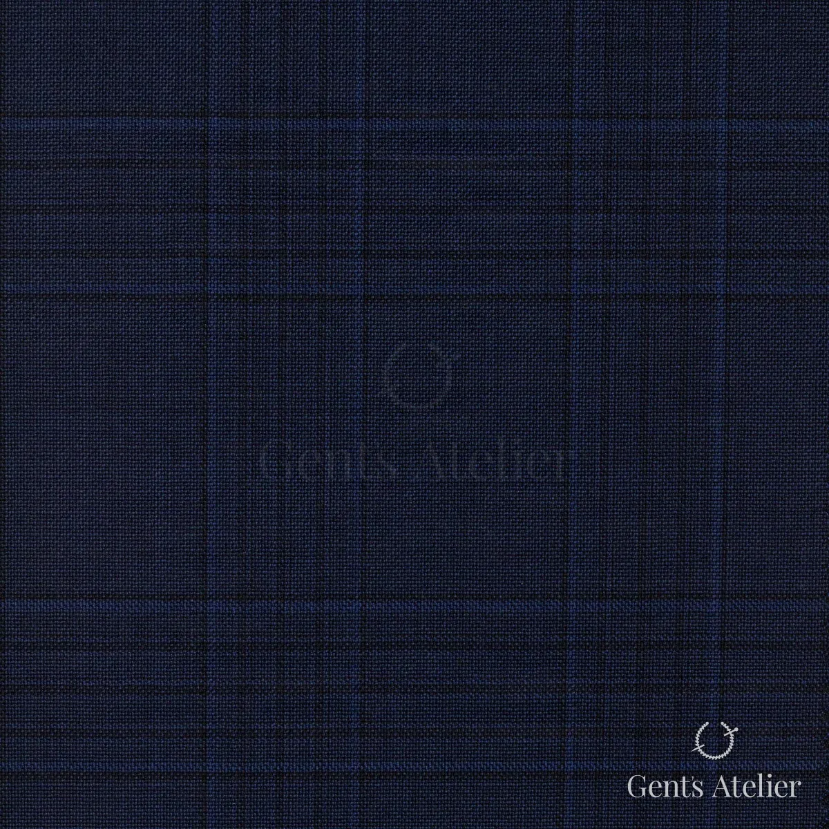 Костюм из Scabal 1500902 — синий, 100%WO