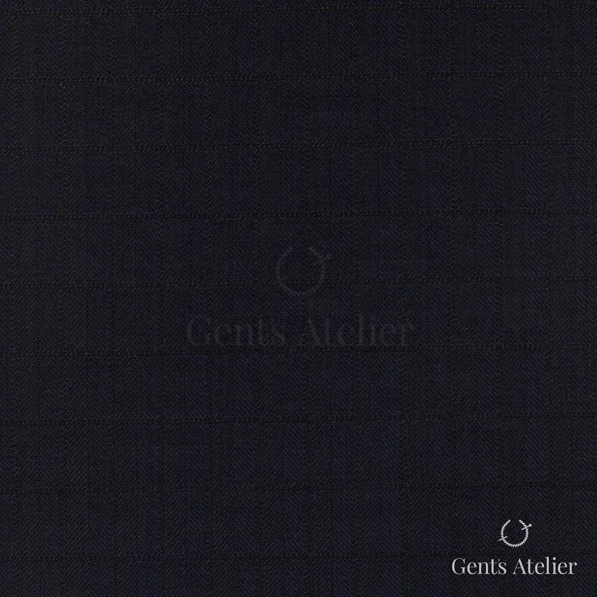 Костюм из Scabal 1500919 — тёмно-синий, почти чёрный, 100%WO