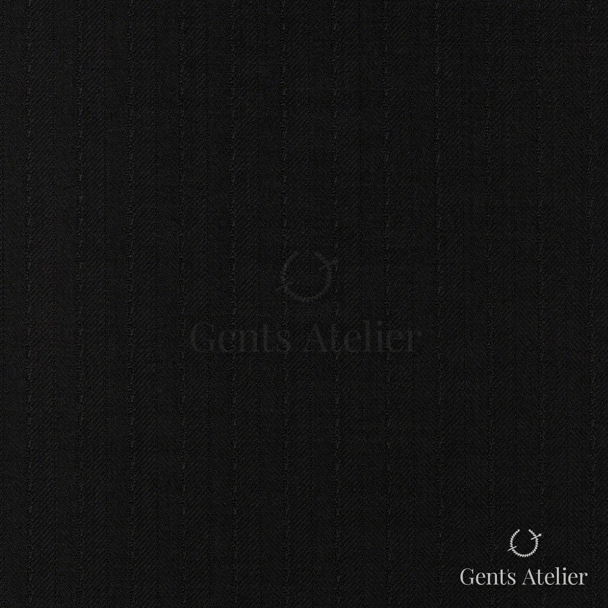 Костюм из Scabal 1500921 — чёрно-синий, 100%WO