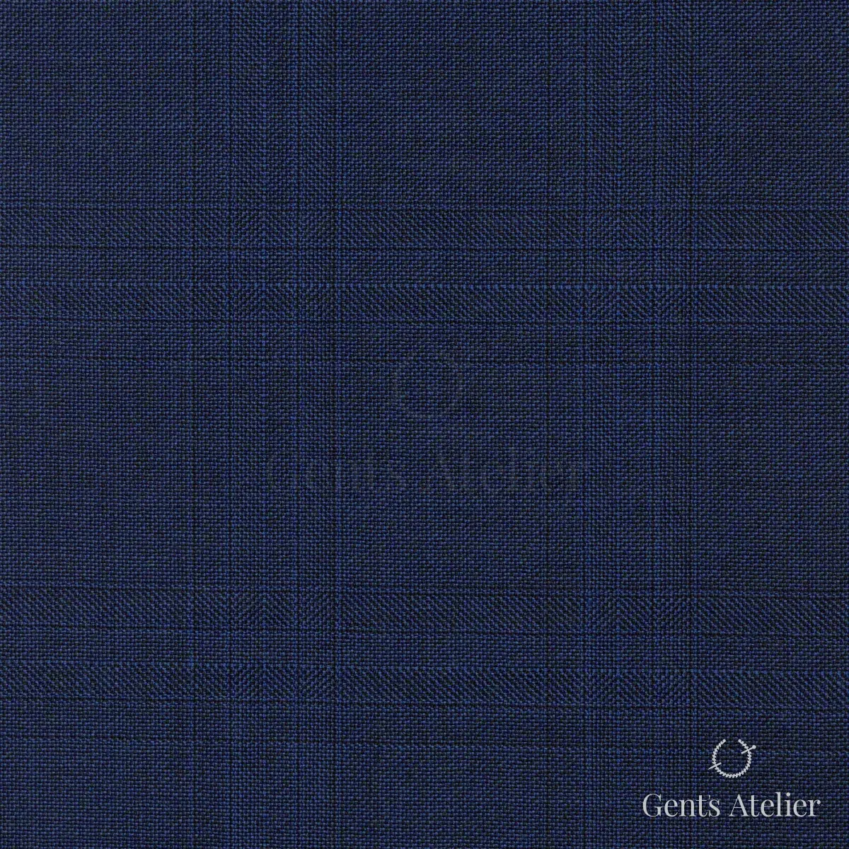Костюм из Scabal 1501916 — иссиня-чёрный тёмно-синий, 100%WO