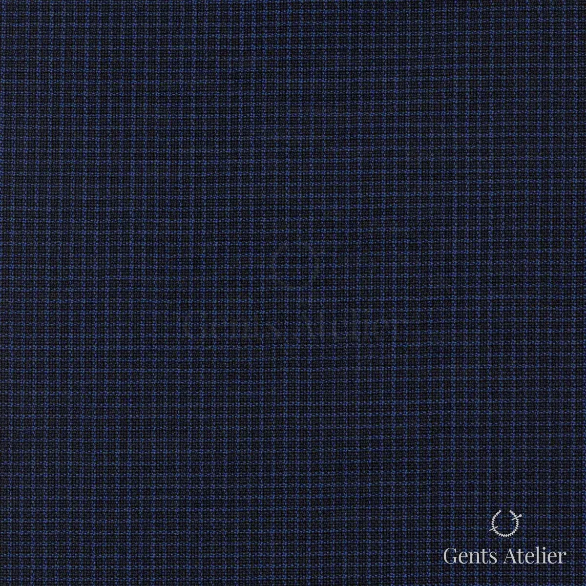 Костюм из Scabal 1501918 — тёмно-синий, почти чёрный, 100%WO