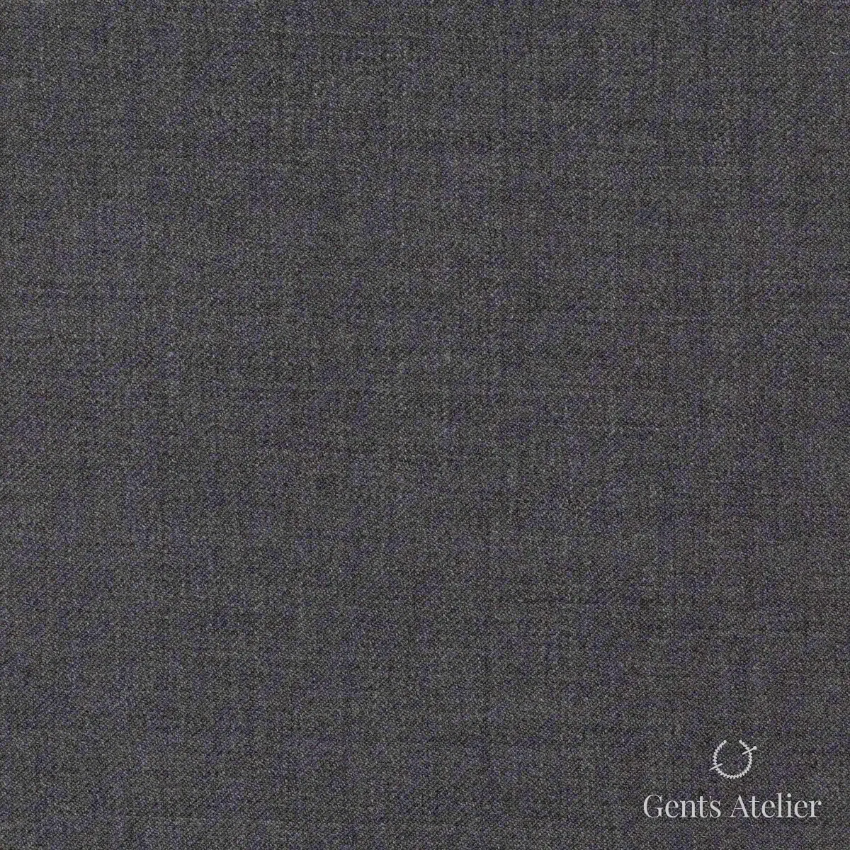 Костюм из Scabal 1501948 — тёмно-серый с фиолетовым отливом, 100%WO