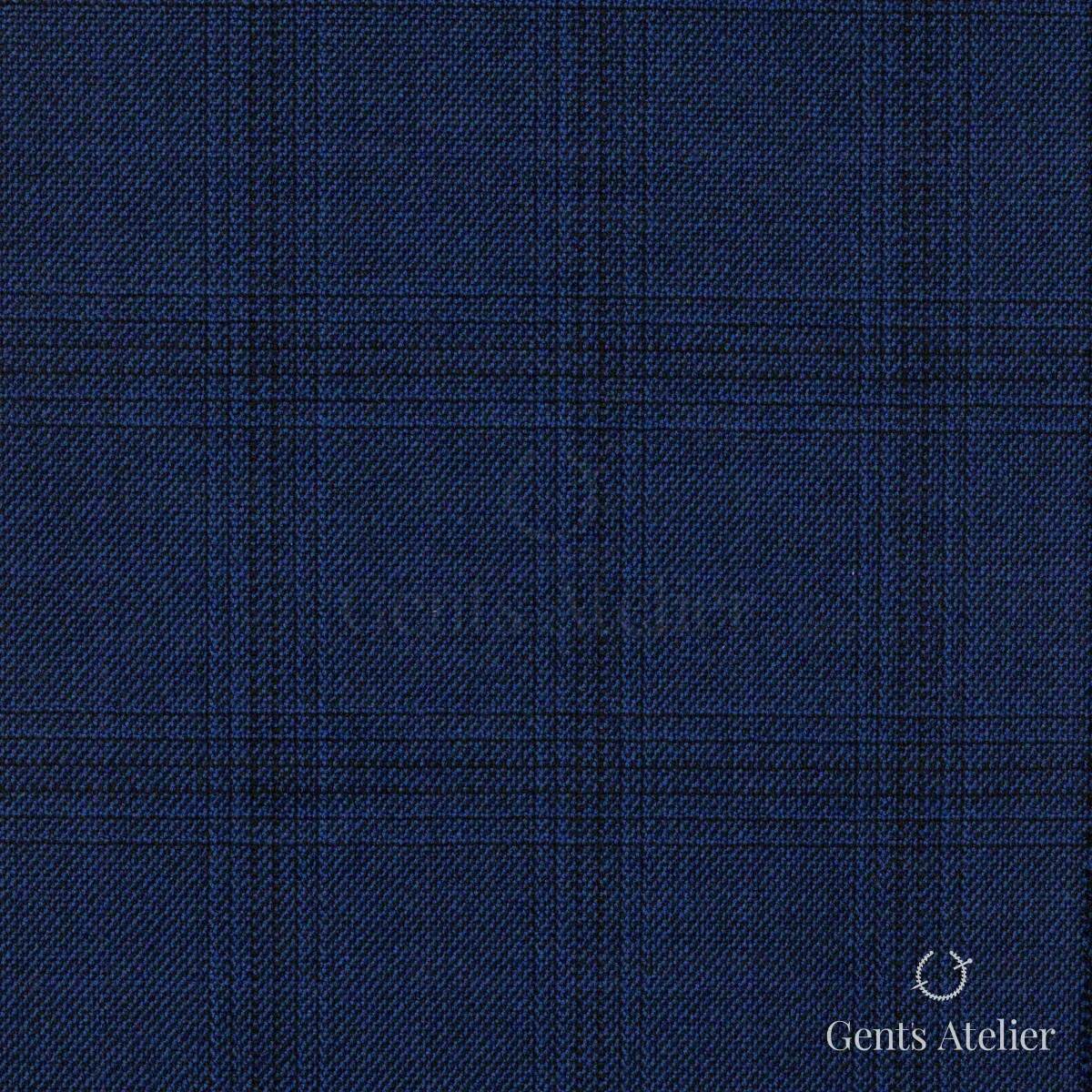 Костюм из Scabal 1502504 — синий васильковый, 100%WO