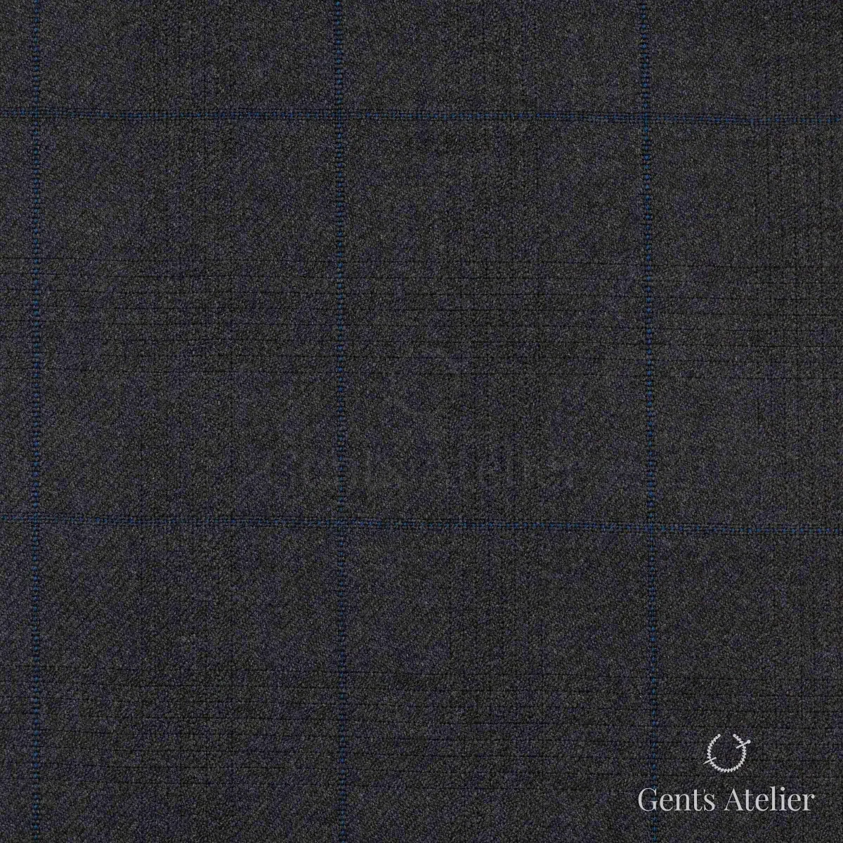 Костюм из Scabal 1502510 — тёмно-серый, 100%WO