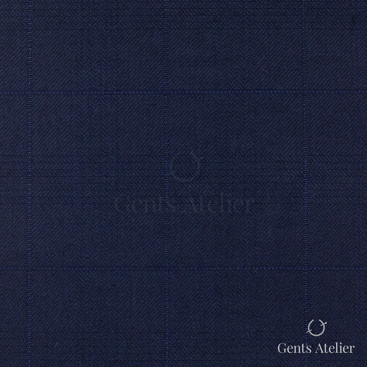 Костюм из Scabal 1502511 — тёмно-синий, 100%WO