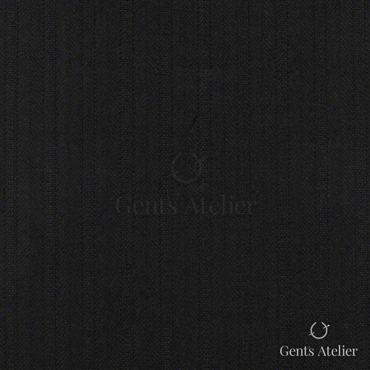 Костюм из Scabal 1502521 — тёмно-синий, почти чёрный, 100%WO