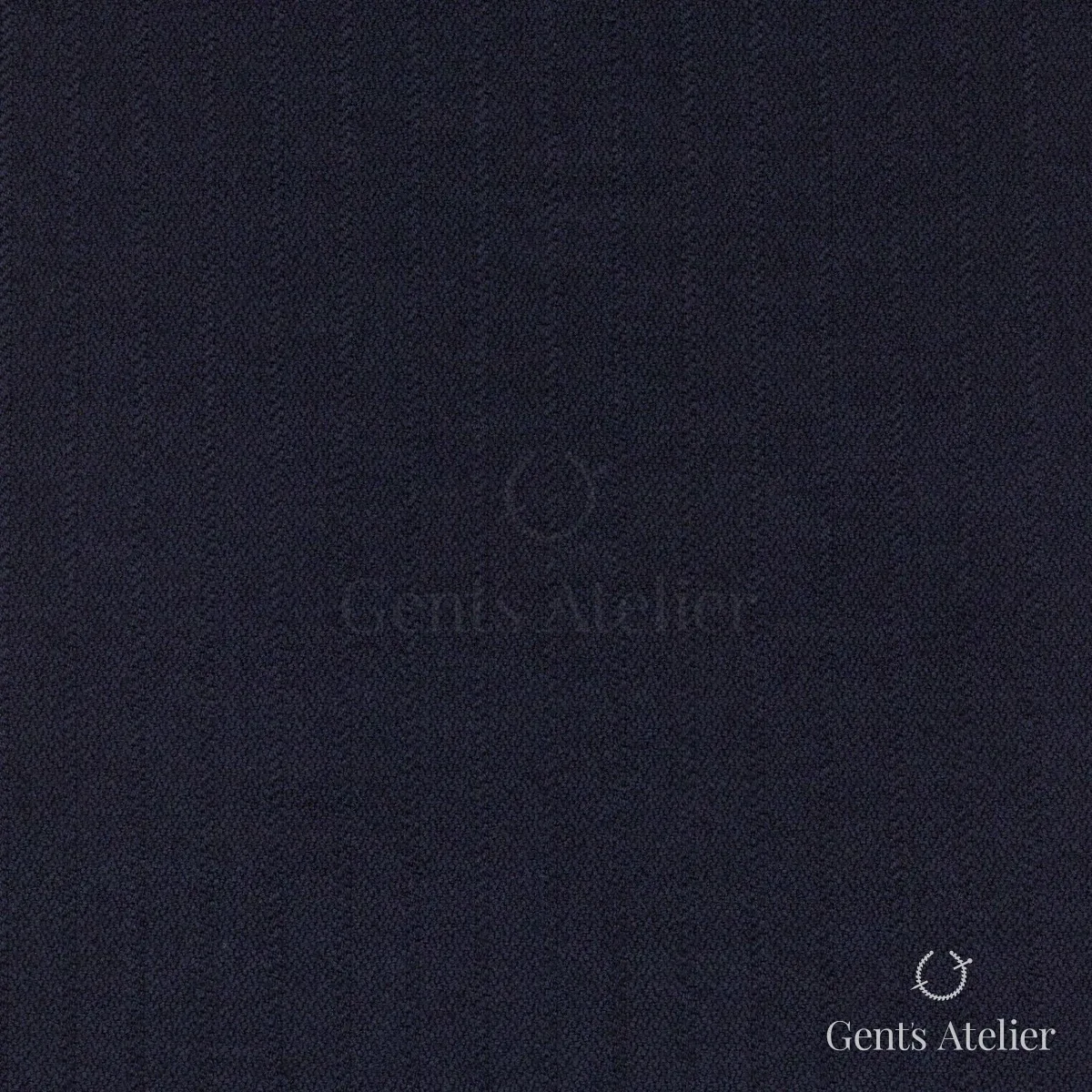 Костюм из Scabal 1502522 — тёмно-синий, более насыщенный синий оттенок, 100%WO