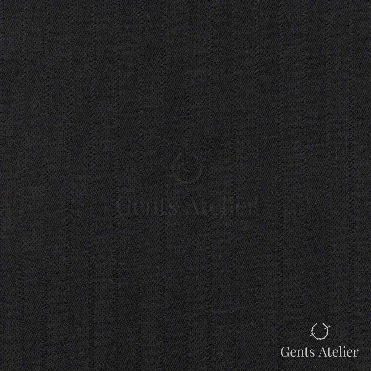 Костюм из Scabal 1502523 — чёрно-синий антрацит, 100%WO