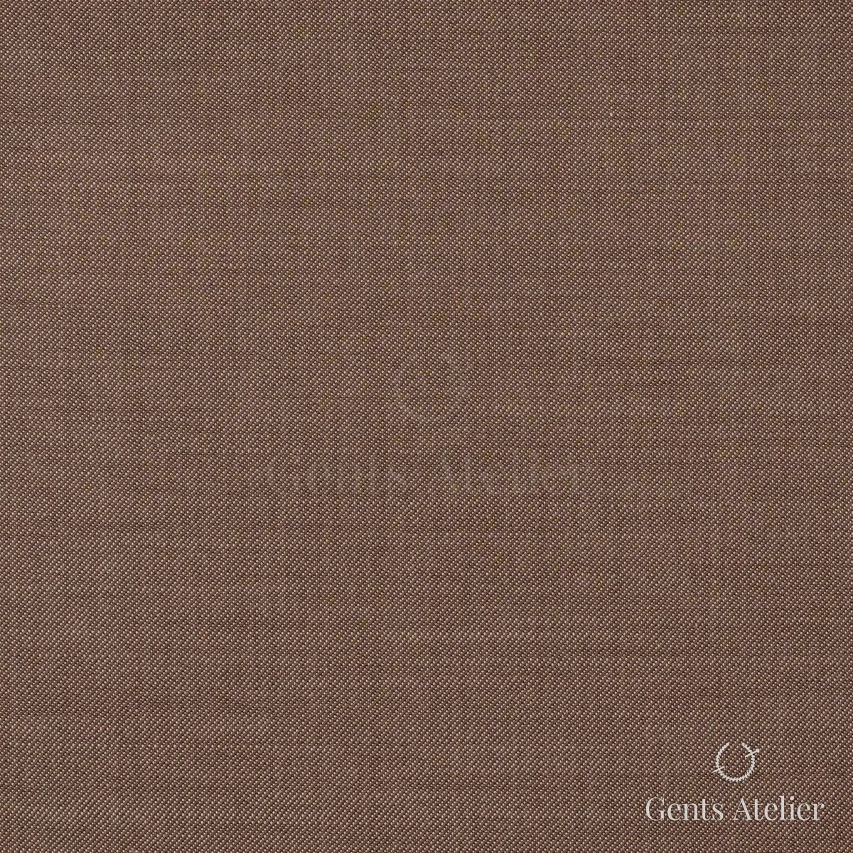 Костюм из Scabal 1502074 — серо-коричневый (табачный), 100%WO