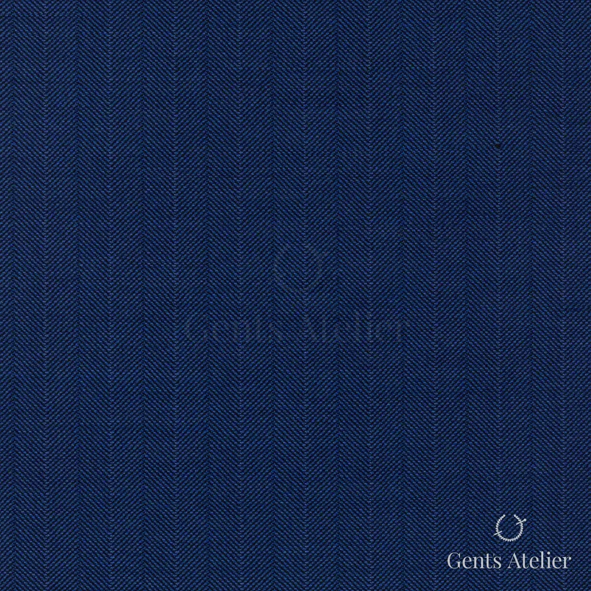 Костюм из Scabal 1502159 — тёмно-синий (нэви), Шерсть + шёлк