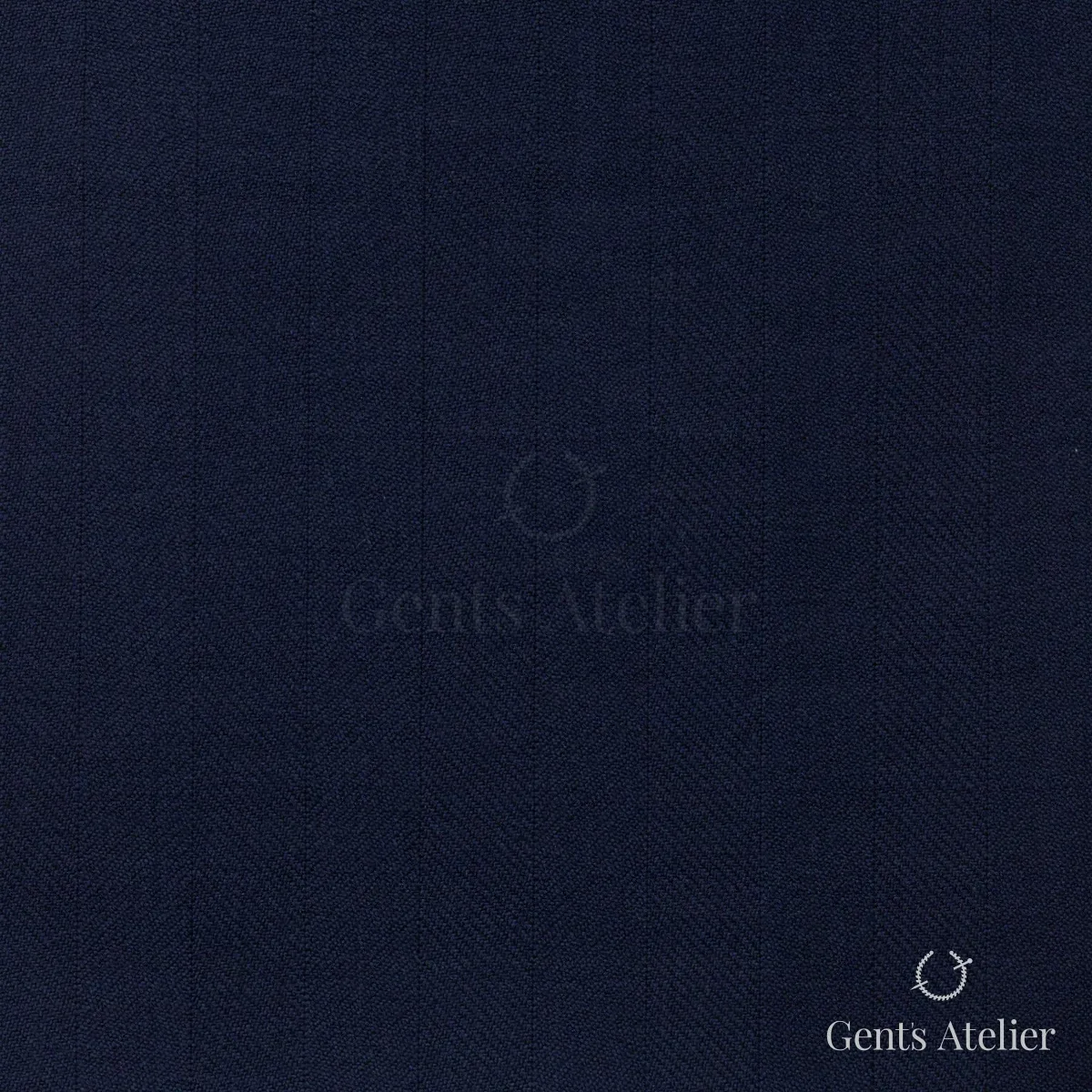 Костюм из Scabal 1502164 — тёмно-синий (почти чёрный), Шерсть + шёлк