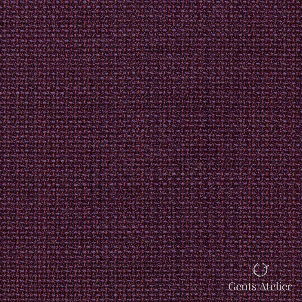 Костюм из Scabal 1502181 — бордовый, Шерсть + шёлк
