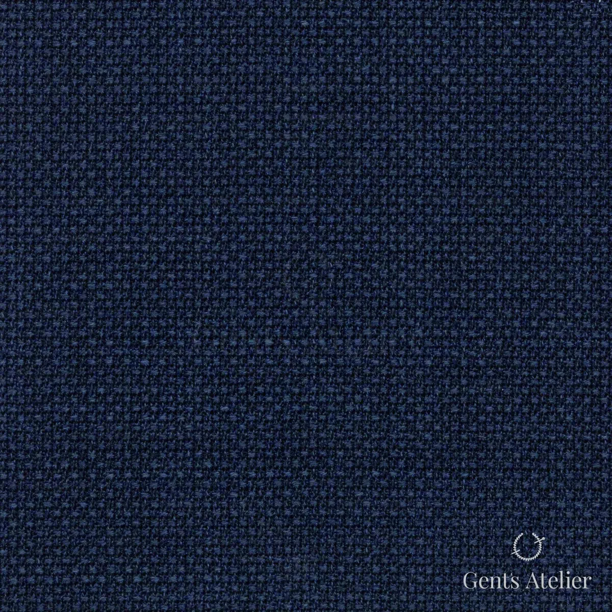Костюм из Scabal 1502185 — тёмно-синий, Шерсть + шёлк