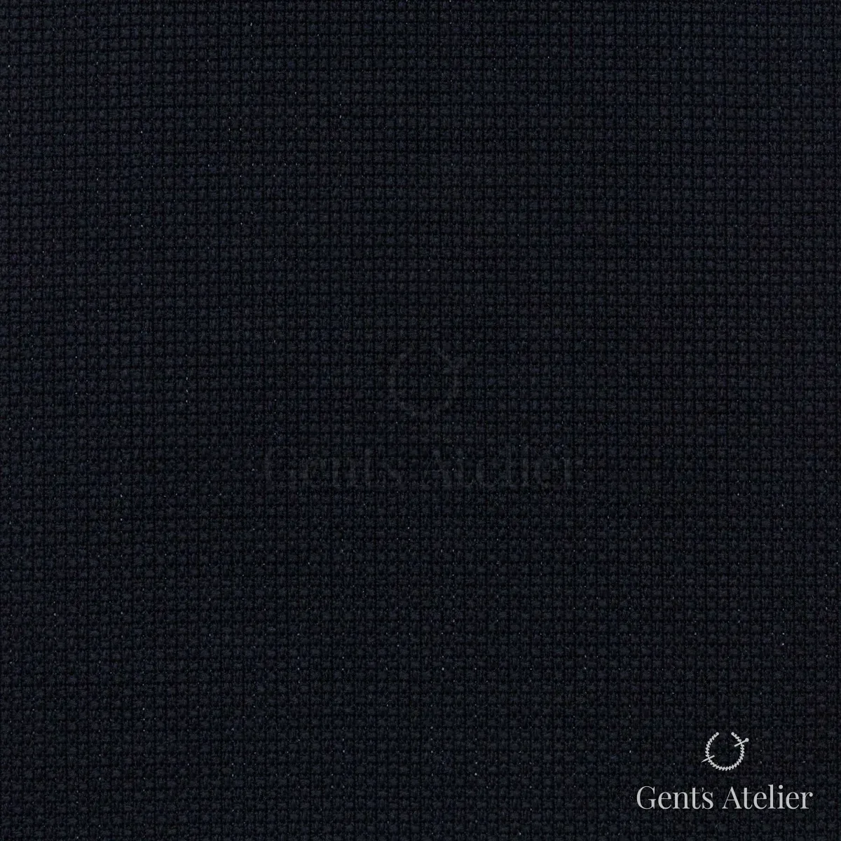 Костюм из Scabal 1502187 — чёрный, Шерсть + шёлк