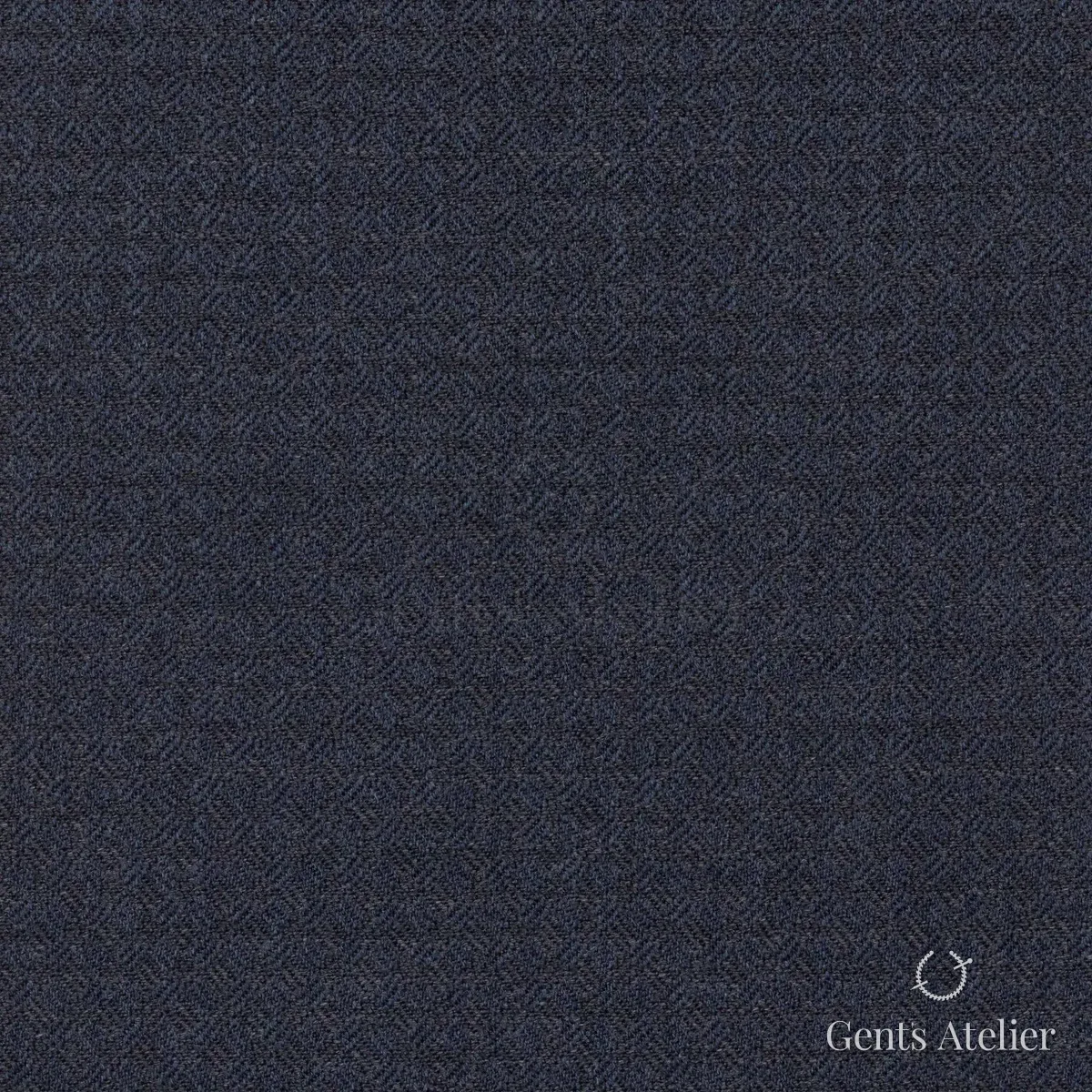 Костюм из Scabal 1501823 — синий (самотон, диагональное плетение)