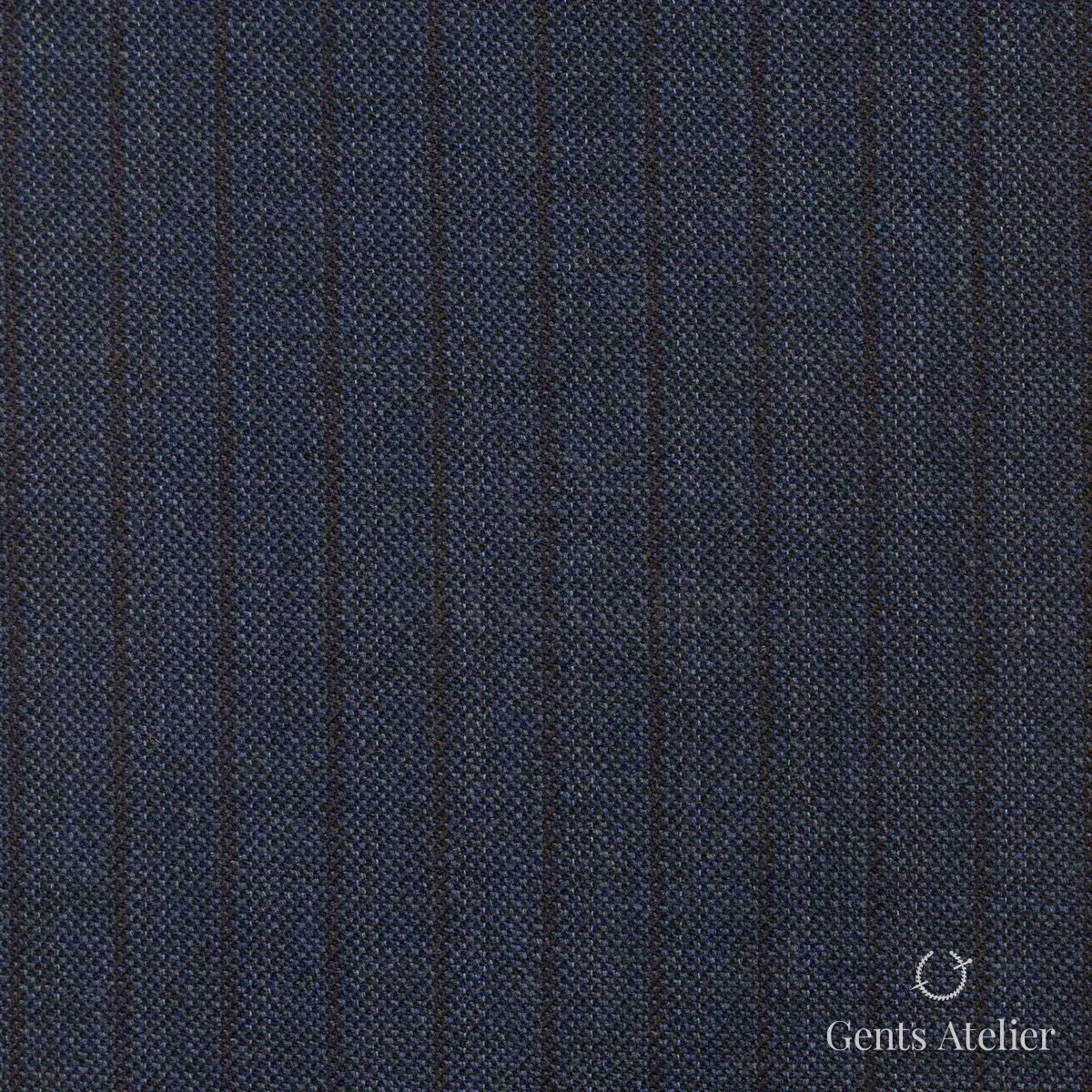 Зимний костюм из Scabal 1501554 — тёмно-синий