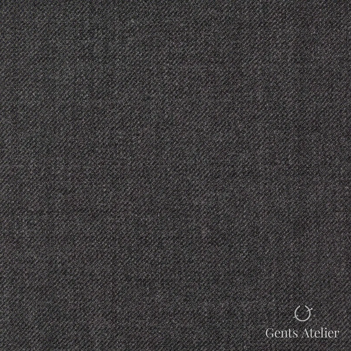 Зимний костюм из Scabal 1501577 — угольно-чёрный