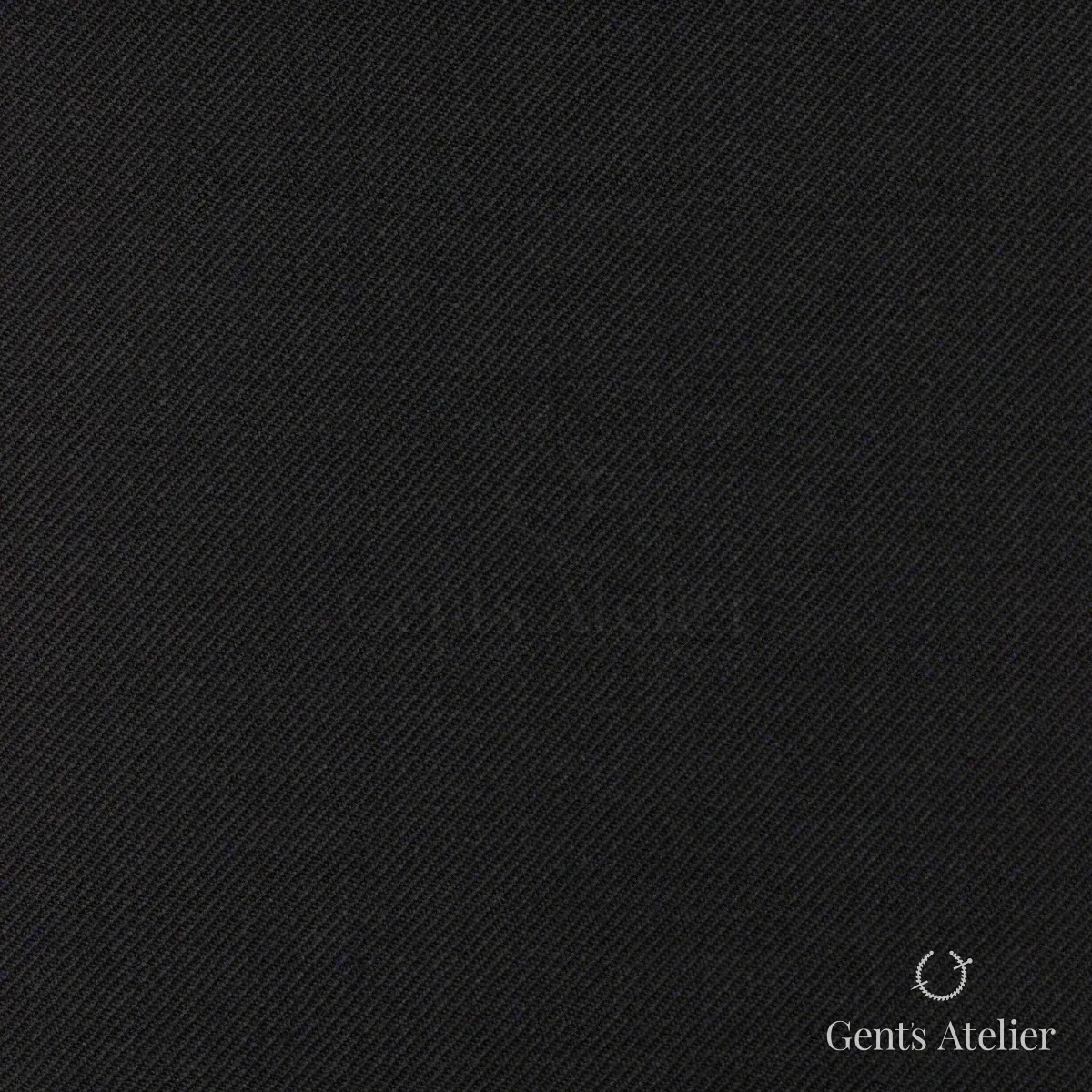 Зимний костюм из Scabal 1501581 — чёрно-антрацитовый