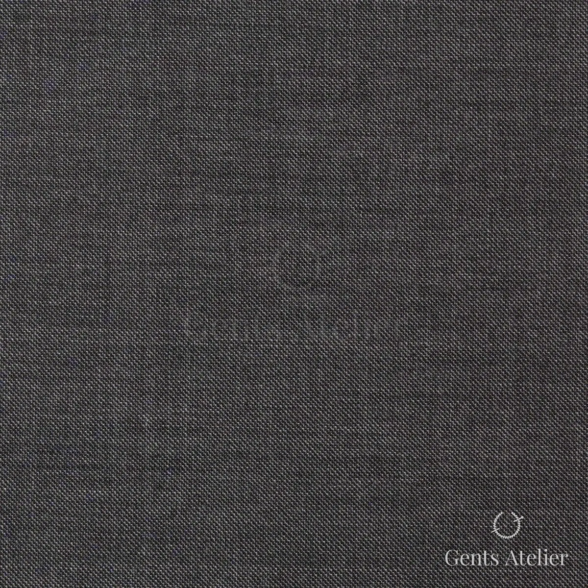 Костюм из Scabal 1503181 — тёмно-серый с синим отливом, Шерсть + кашемир