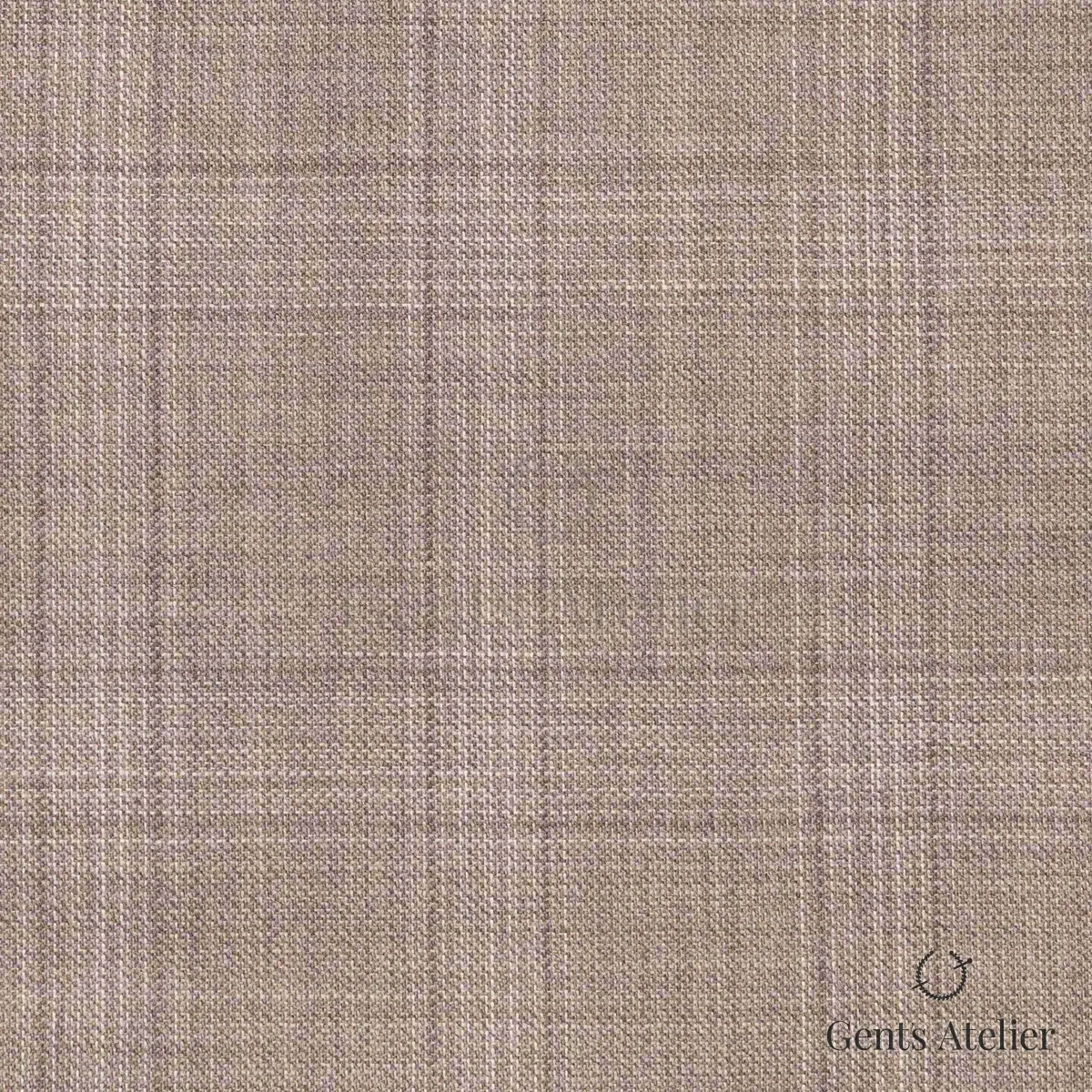 Костюм из Stylbiella 30201/669 — тёмный серо-бежевый (тауп), 100% Шерсть