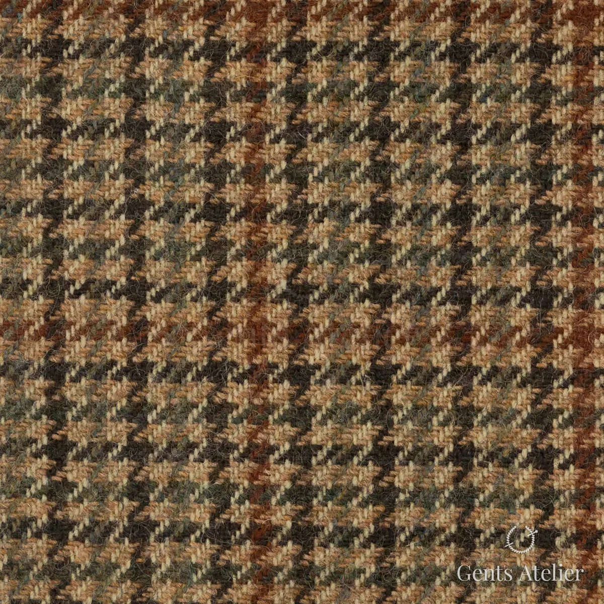 Пальто из Thomas Clifford 632081 COL 530 — оливковый, 100% шерсть