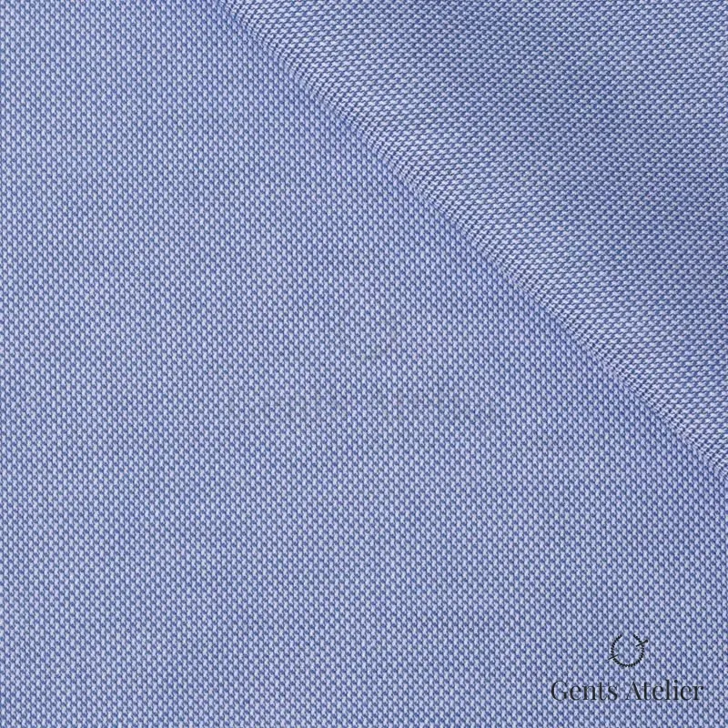 Сорочка из A&C 110033 — синий, 60% хлопок