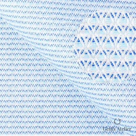 Сорочка из A&C 125338 — голубой, 100% Хлопок