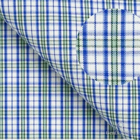 Сорочка из A&C 124853 — синий, 65% Хлопок, 29% Полиамид, 6% Эластан