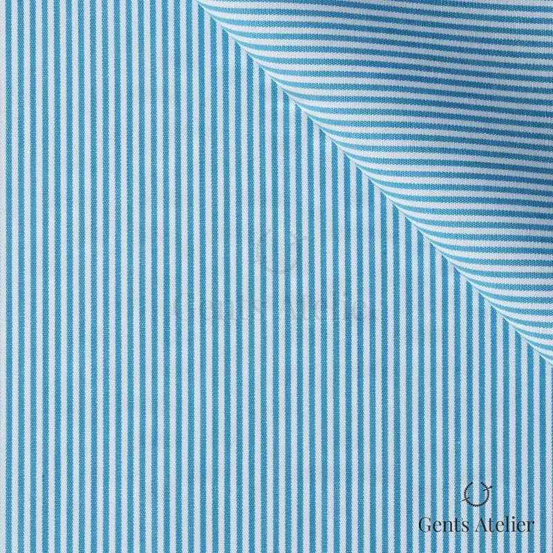 Сорочка из A&C 121758 — бирюзовый, 100% Хлопок