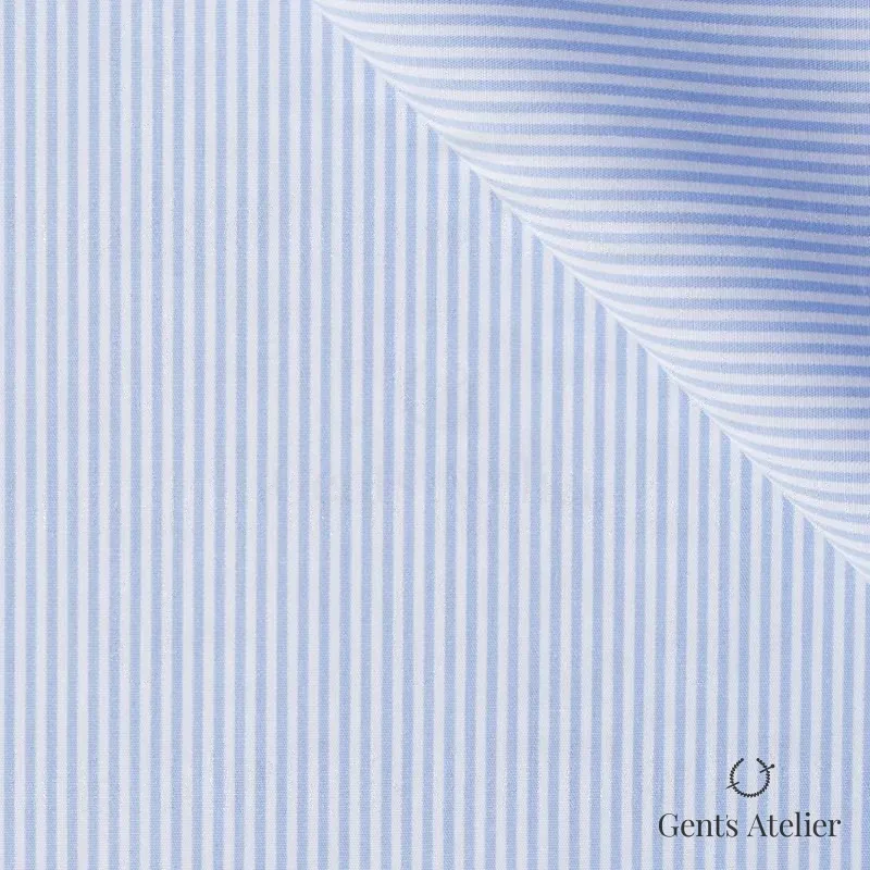 Сорочка из A&C 120010 — голубой, 100% Хлопок