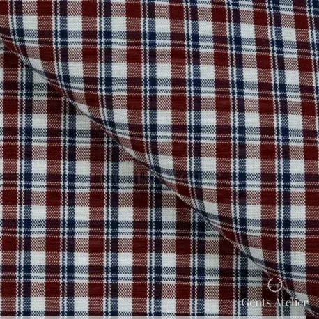 Сорочка из A&C 124838 — бордо, 100% Хлопок