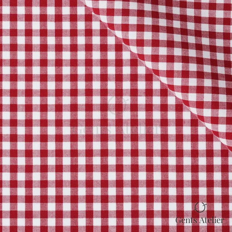 Сорочка из A&C 121857 — красный, 100% Хлопок