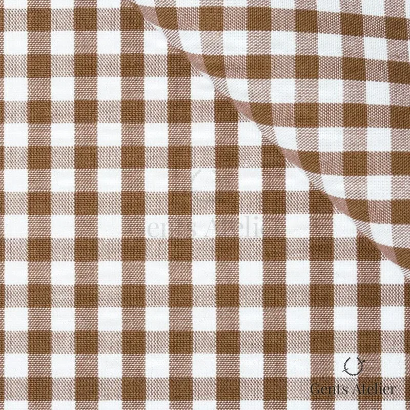 Сорочка из A&C 121860 — коричневый, 100% Хлопок
