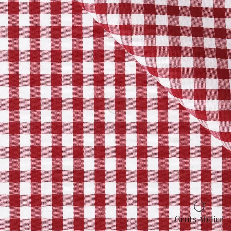 Сорочка из A&C 121872 — красный, 100% Хлопок