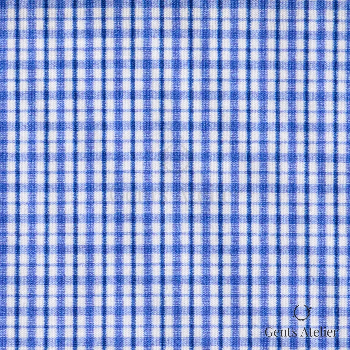 Сорочка из Lucerne TSHL450* — Белый / голубая клетка, 92.5% хлопок, 7.5% эластан