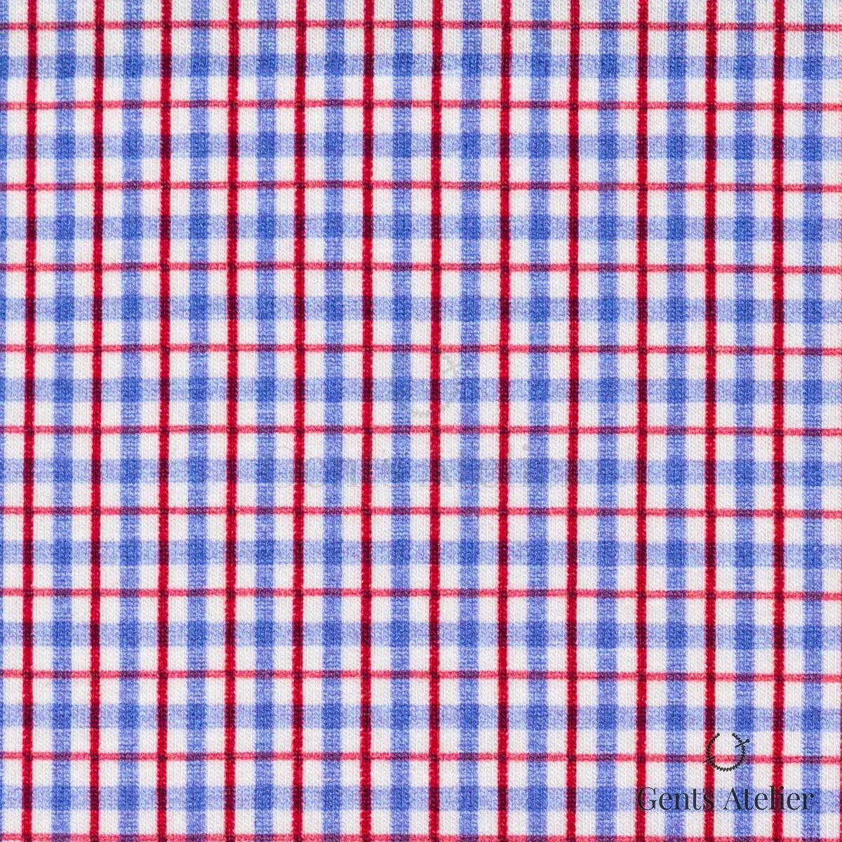 Сорочка из Lucerne TSHL451* — Белый / красно-синяя клетка, 92.5% хлопок, 7.5% эластан
