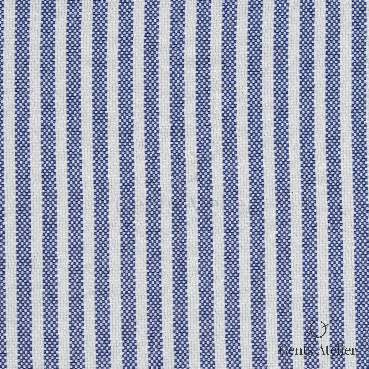 Костюм из Casual TR2954 — тёмно-синий с тонкой белой полоской, 100% Полиэстер