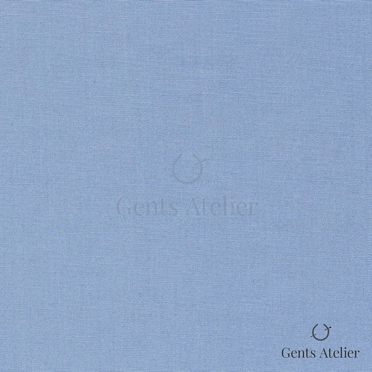 Сорочка из European Business Collection SAP013A — васильковый голубой однотонный, 100% Хлопок