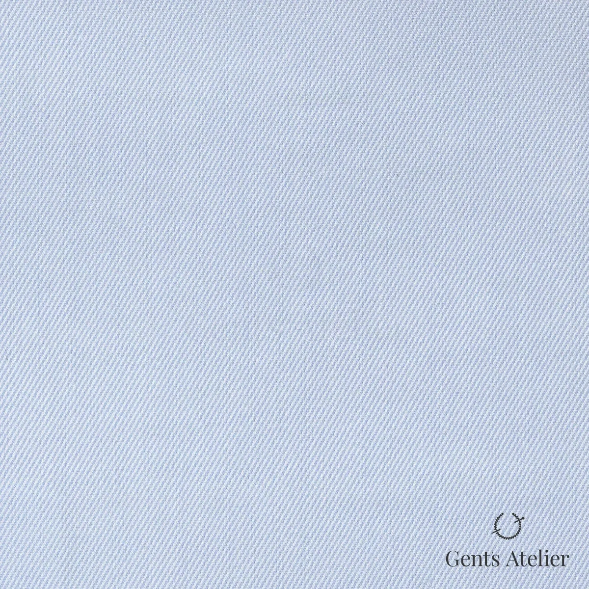 Сорочка из European Business Collection SAY536A — светло-голубой однотонный, диагональный твил, 96.1%Cotton3.9%Polyolefin elastic fiber