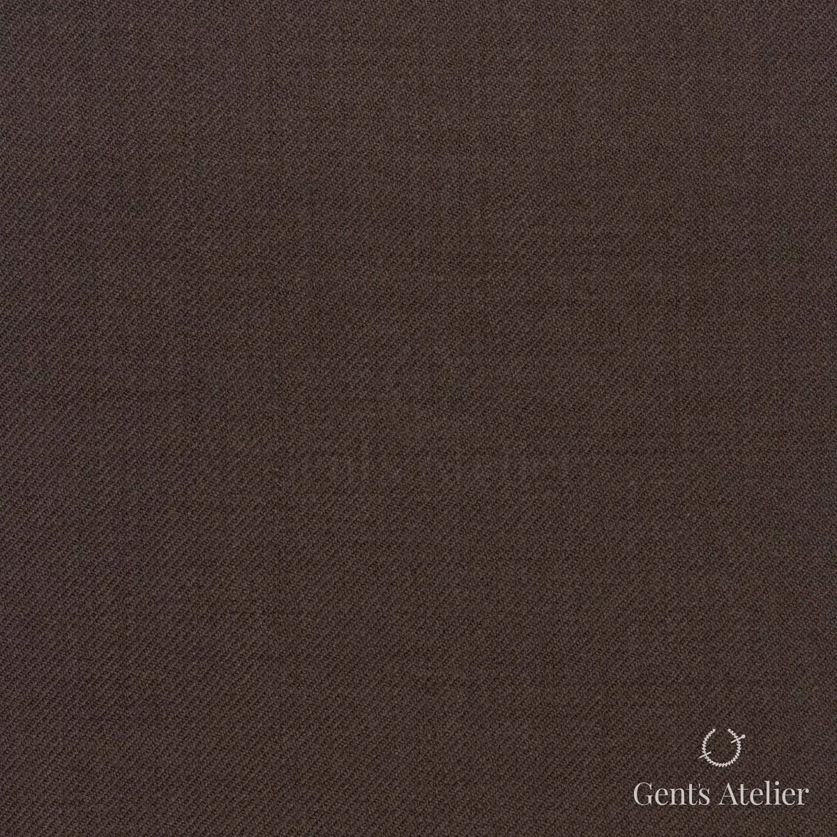 Костюм из Ermenegildo Zegna 4645 — тёмно-коричневый, 100% шерсть