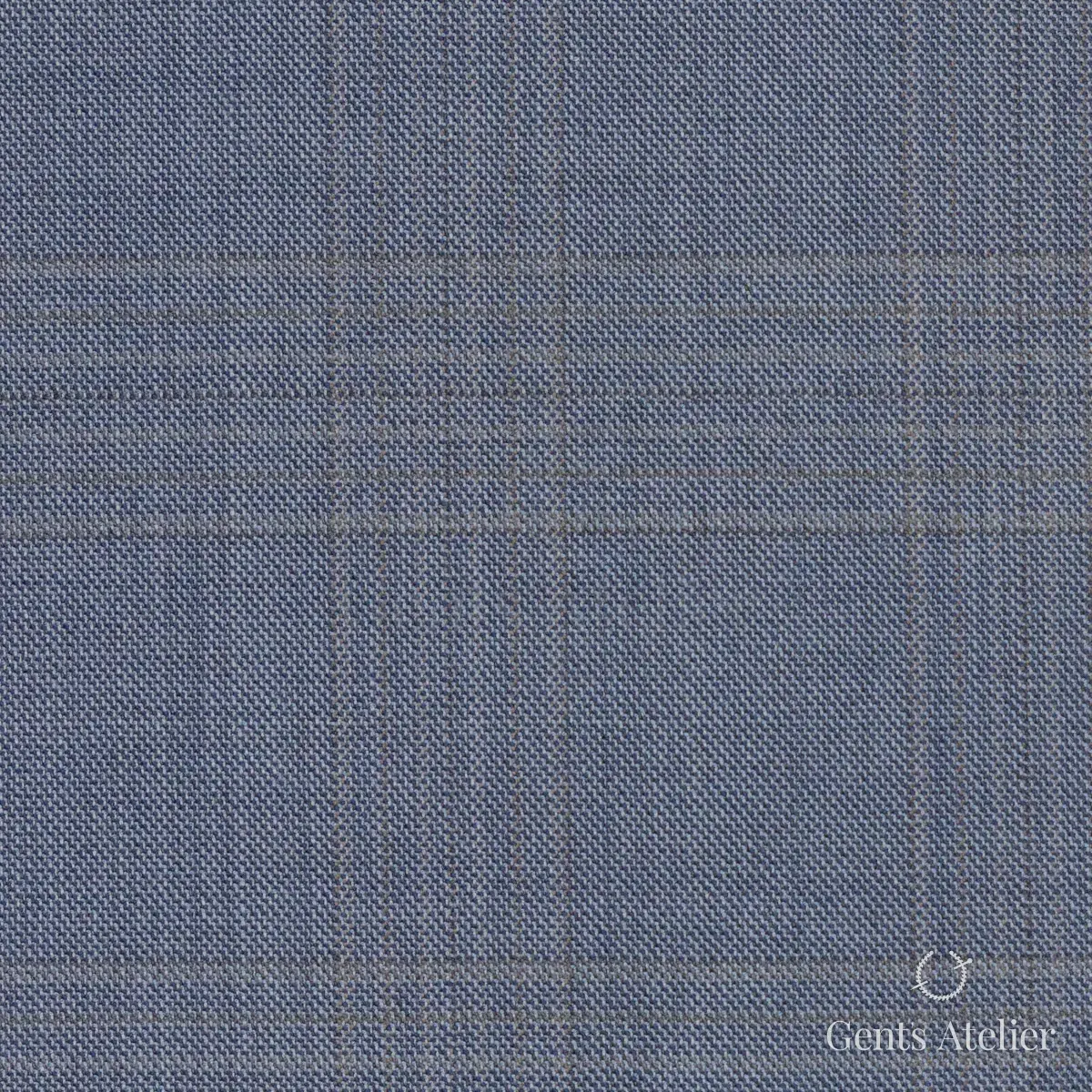 Костюм из Ermenegildo Zegna 4633 — синий, 100% шерсть