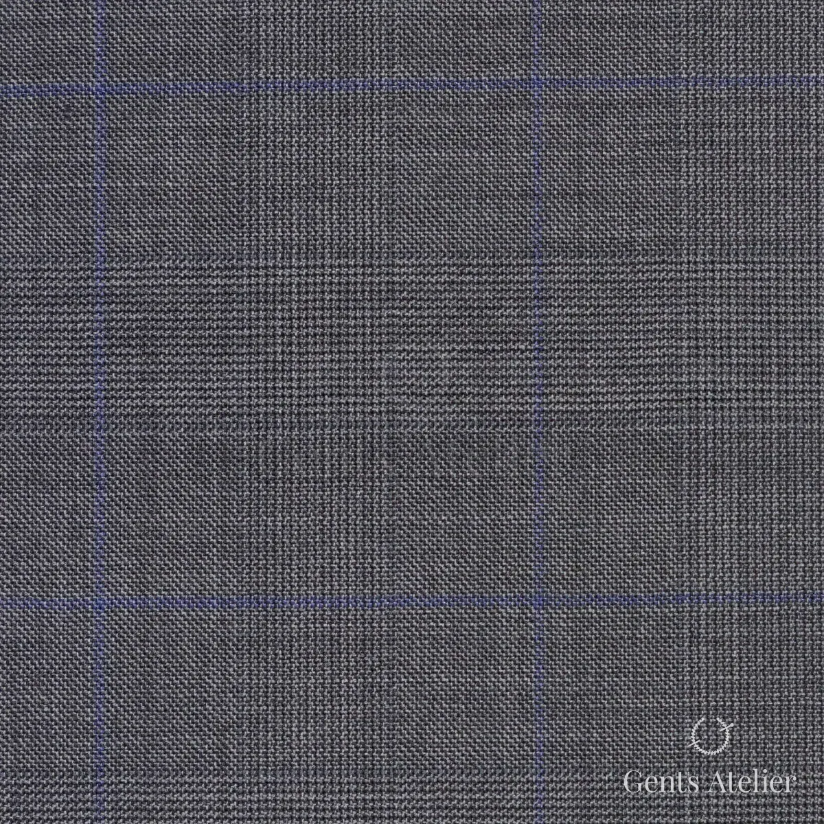 Костюм из Ermenegildo Zegna 4148 — тёмно-серый, 100% шерсть