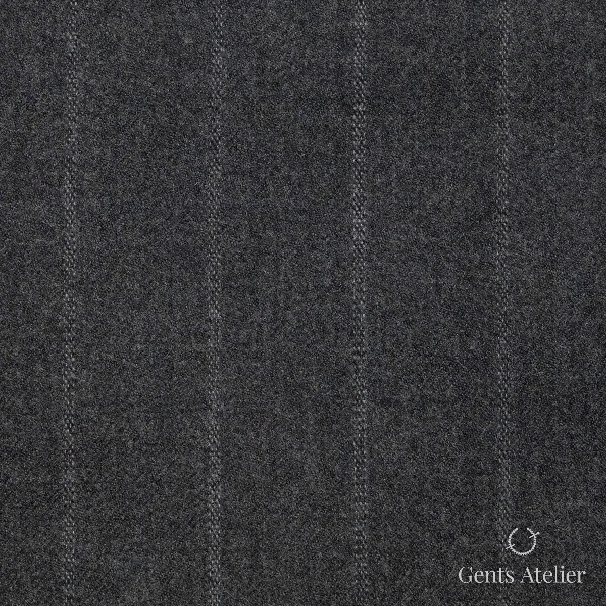 Зимний костюм из Ermenegildo Zegna 58303 — антрацит, 100% шерсть